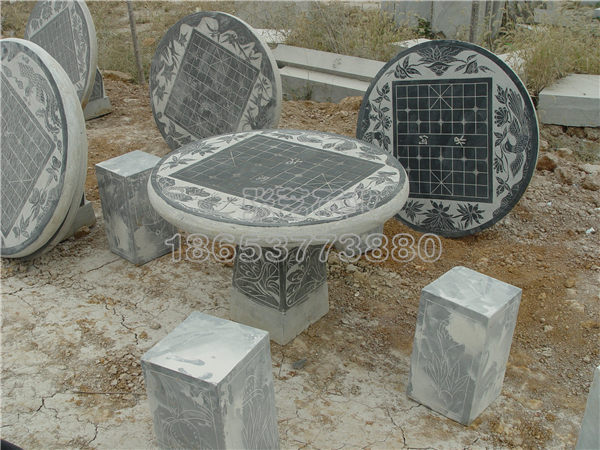 廣場青石石桌石凳廠家電話