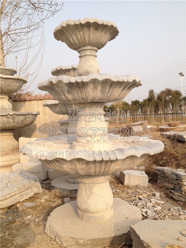 石雕噴泉