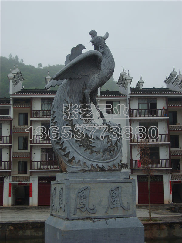 石雕動物 石雕鳳凰