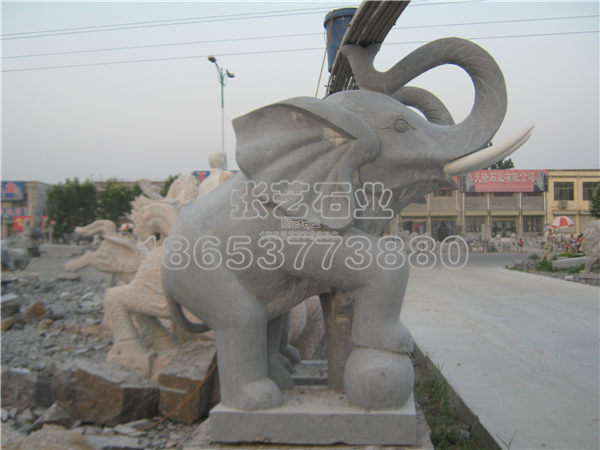 石雕動物,石雕大象，太平有象