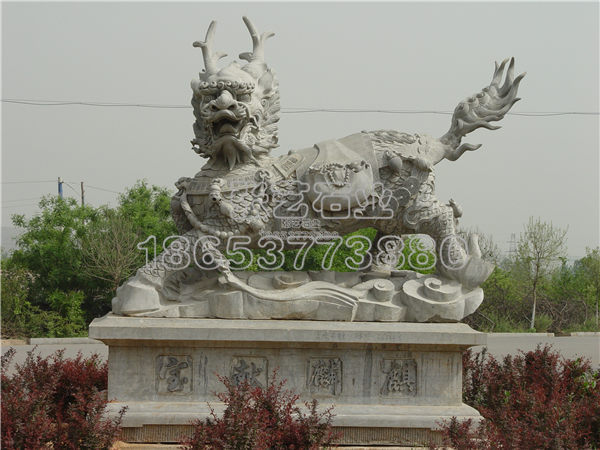 石雕動物,麒麟獻寶