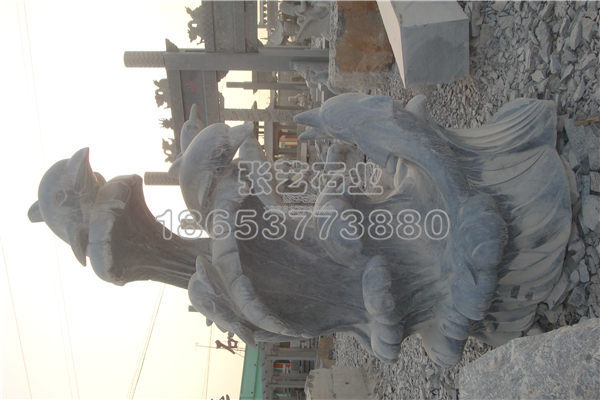 石雕動物,石雕海豚