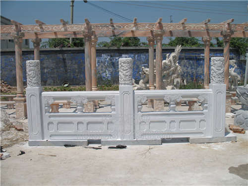 景區石護欄-石欄桿