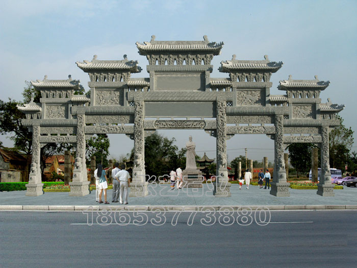 廣場石牌坊加工廠家