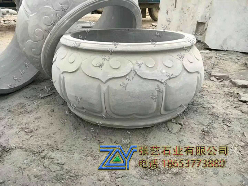 仿古包柱石，抱柱石