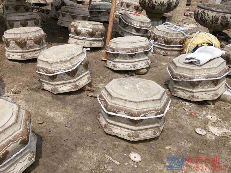 花崗巖柱礎石-柱基石