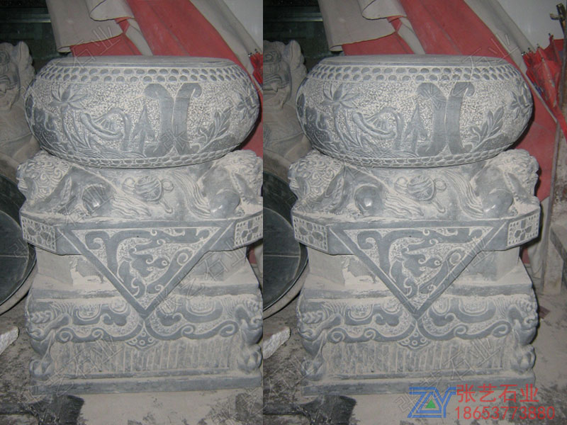 古建筑柱基石-柱頂石