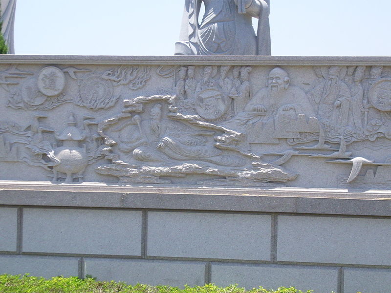 浮雕壁畫中表現儒家思想的石雕壁畫