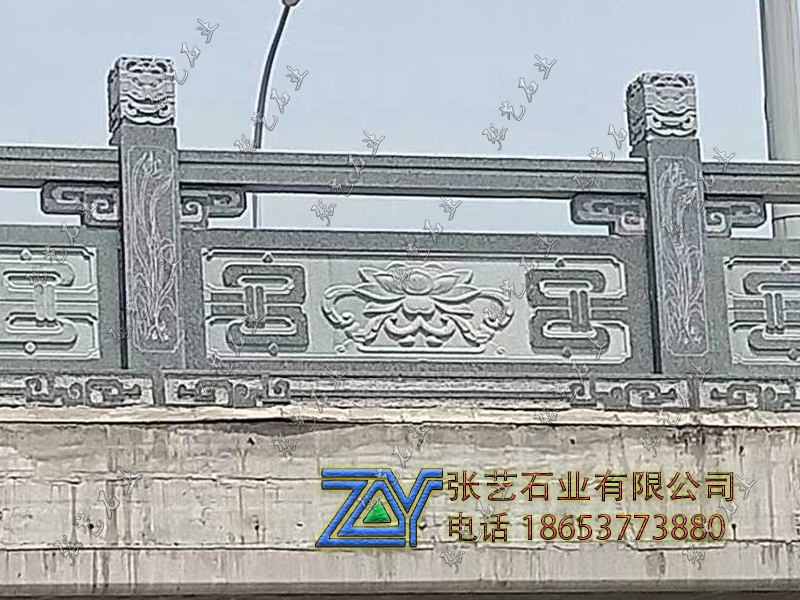 花崗巖精雕石欄桿