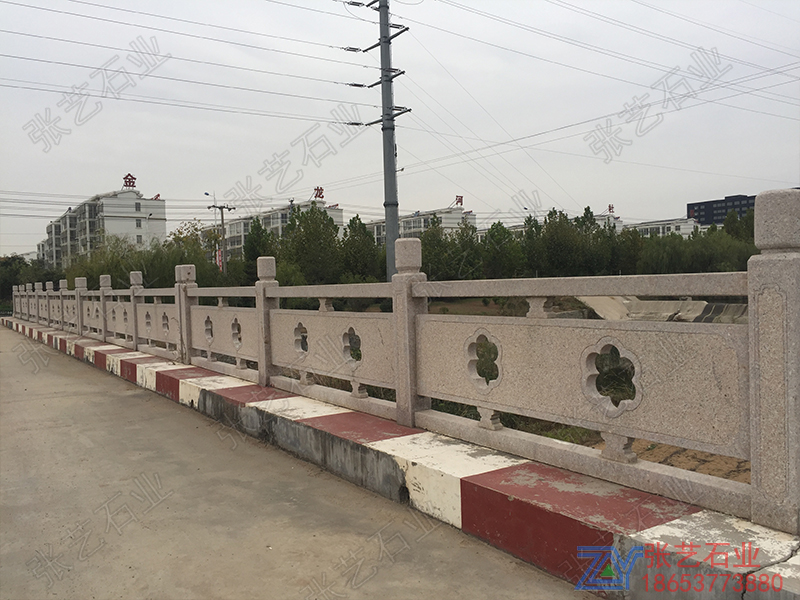 花崗巖河道石欄桿 