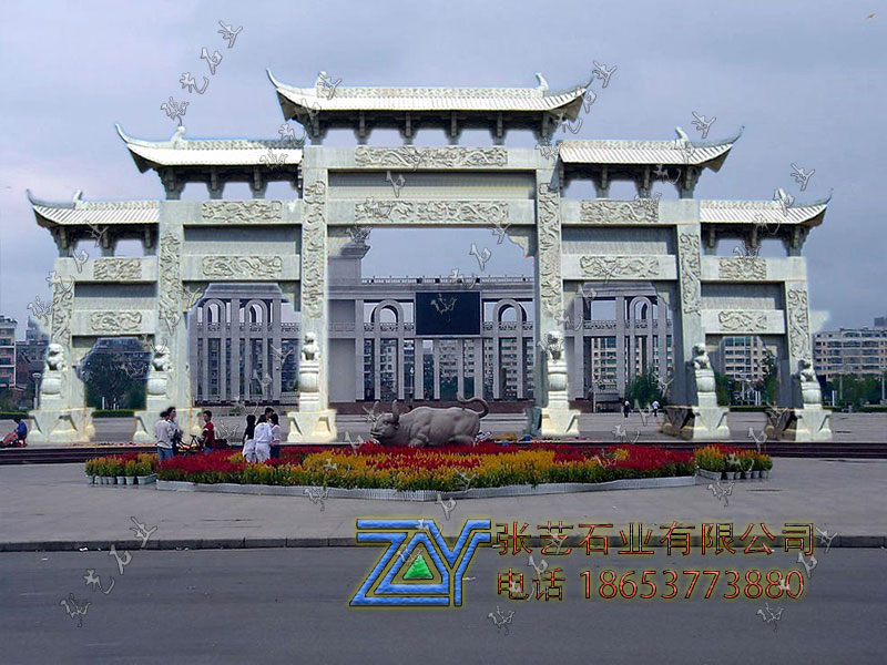 五門五樓石牌坊