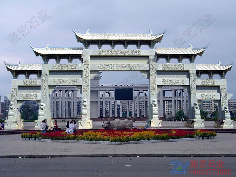 大型花崗巖石牌坊廠家