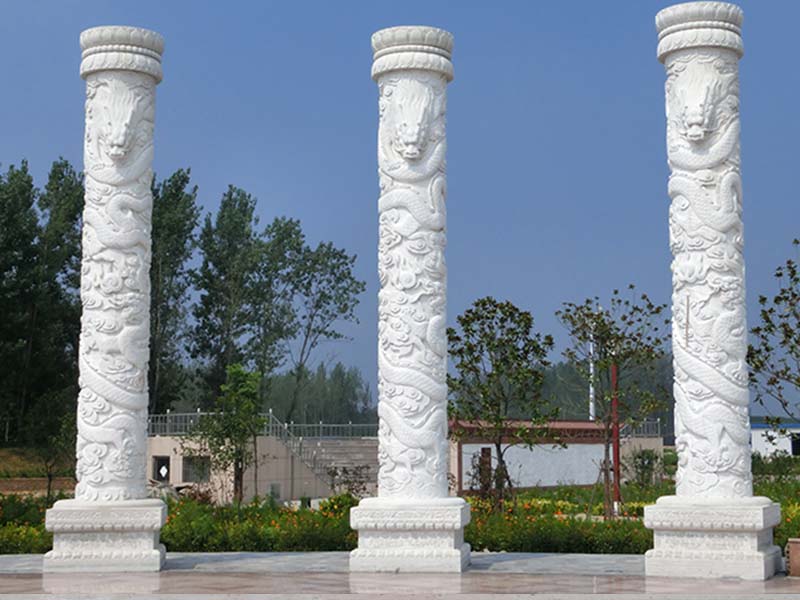 石龍柱雕刻應注意哪些問題
