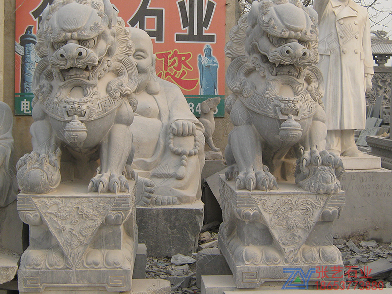 廣場石獅子 園林石雕動物多少錢