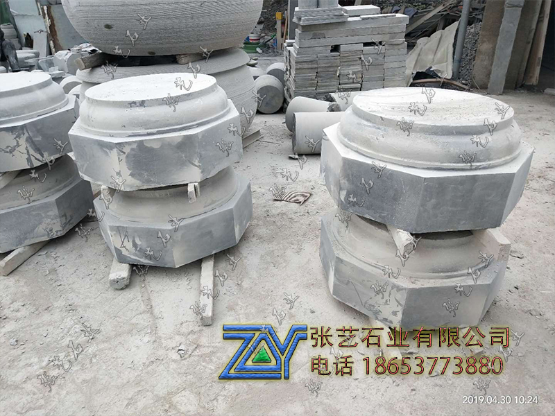 柱頂石 柱墩石、柱腳石、柱基石