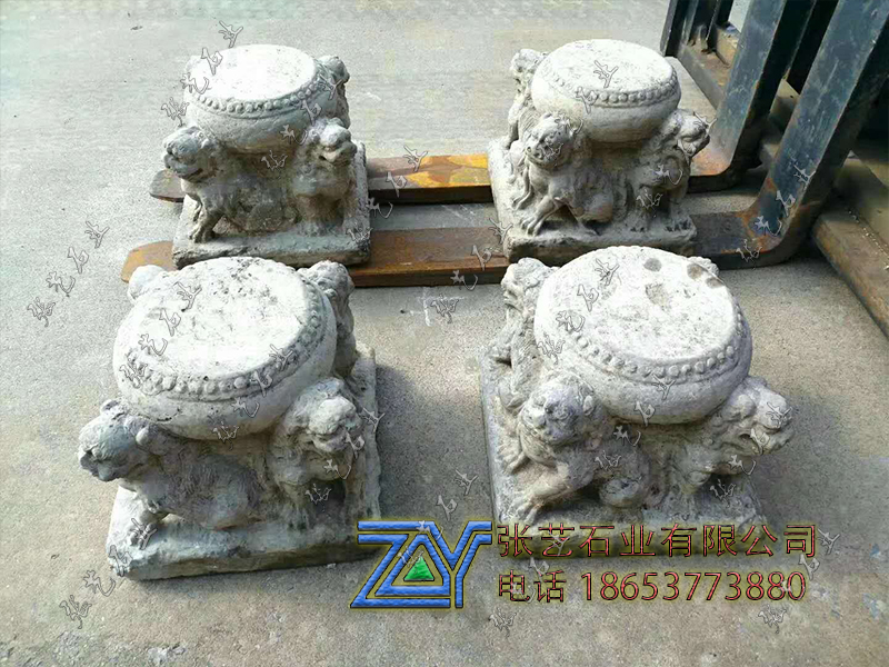 仿古柱頂石 柱墩石、柱腳石、柱基石