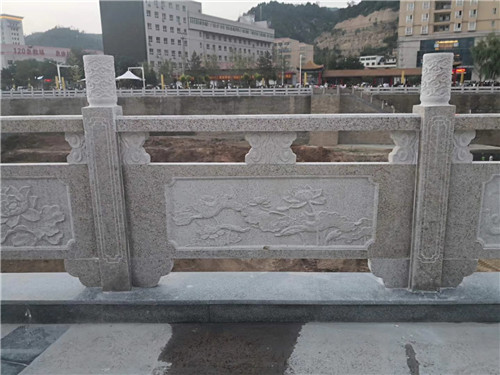 花崗巖石欄桿加工安裝優秀案例展示