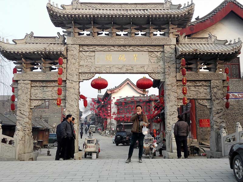 港口石牌坊定制-嘉祥張藝石業