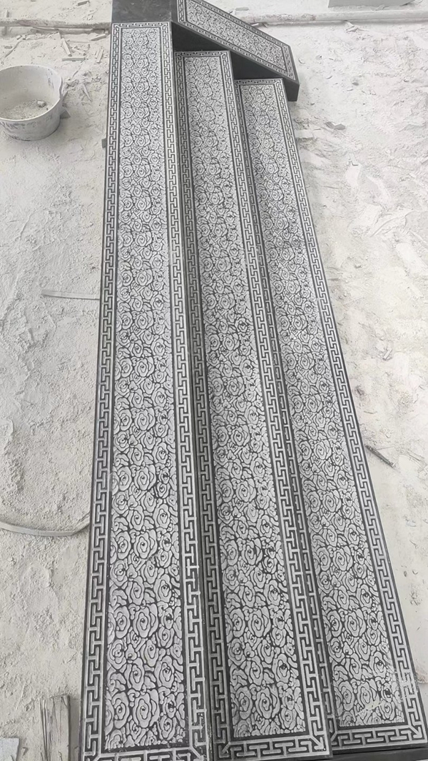 大規格祥云臺階踏步石